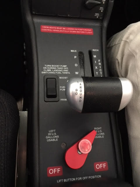 N318DE power quadrant